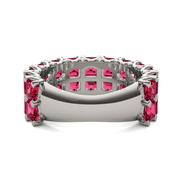 Ruby Double Row Voyager Ring