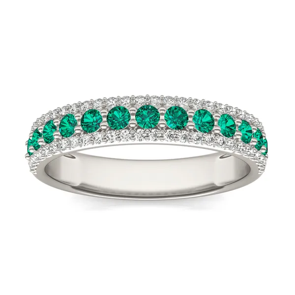 Petite Emerald Valiant Ring