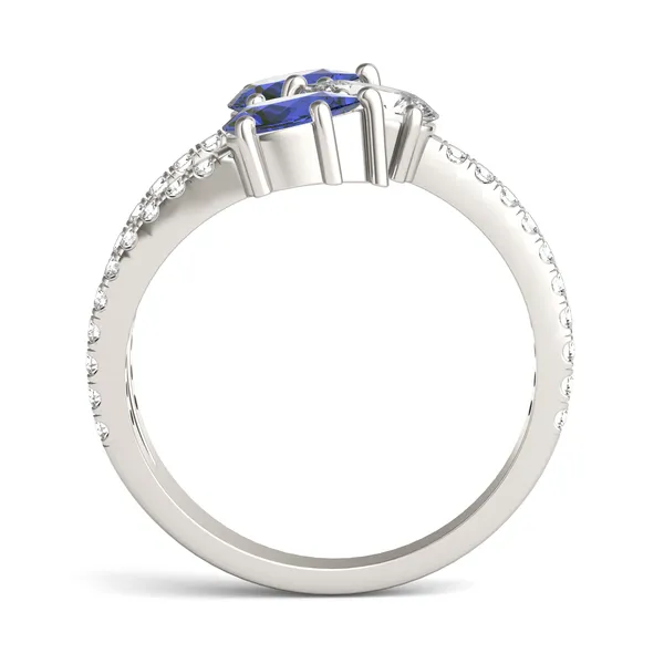Sapphire Rea Accented Ring