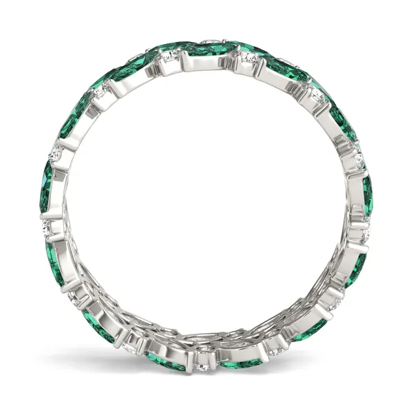 Emerald Genevieve Ring