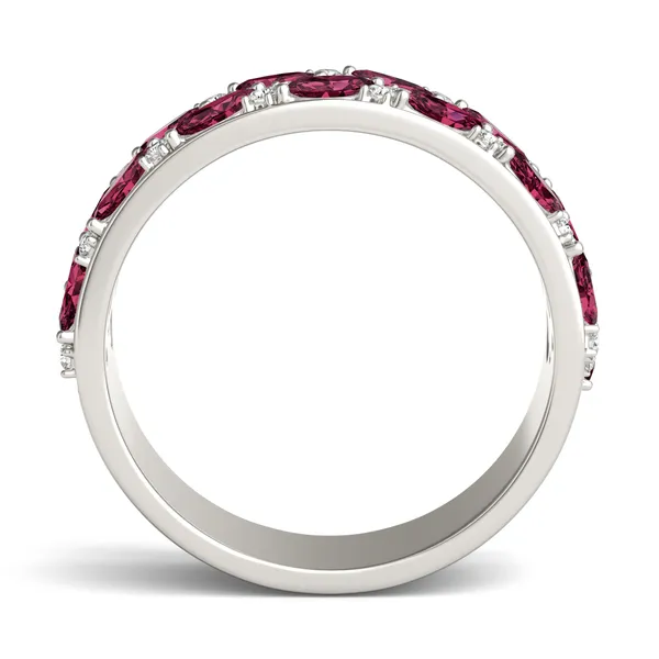 Ruby Genevieve Comfort Fit Ring
