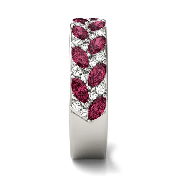 Ruby Genevieve Comfort Fit Ring