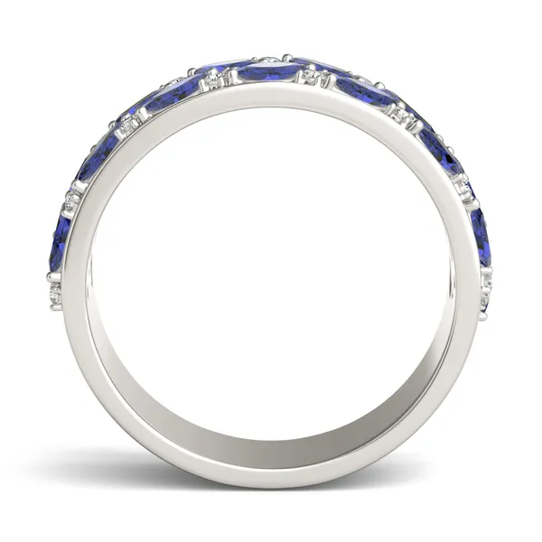 Sapphire Genevieve Comfort Fit Ring