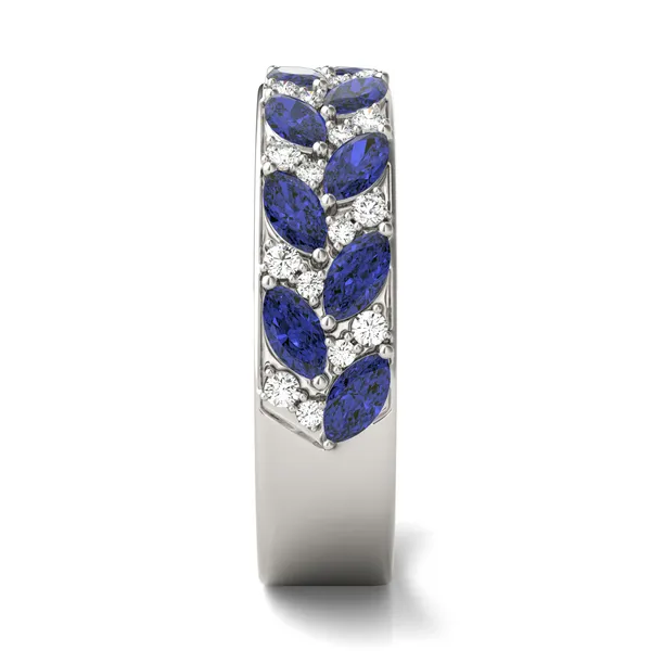 Sapphire Genevieve Comfort Fit Ring