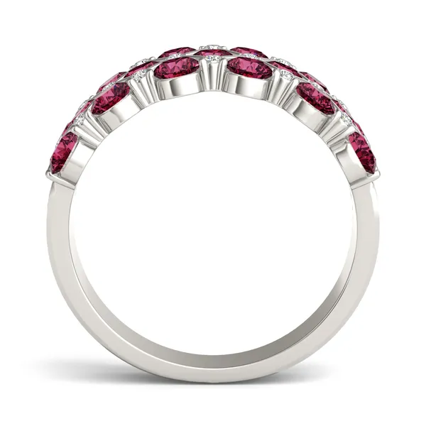 Original Ruby Quilted Ring