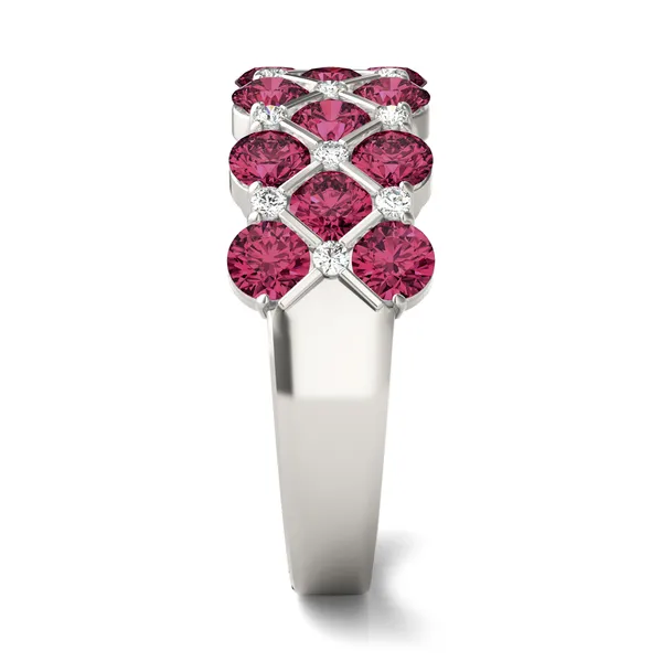 Original Ruby Quilted Ring