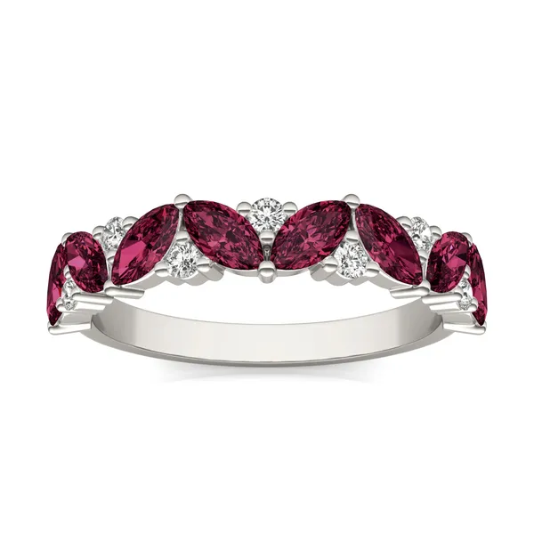 Ruby Alternating Marcella Ring