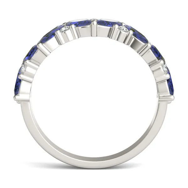 Sapphire Alternating Marcella Ring