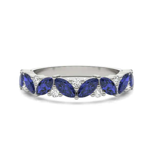 Sapphire Alternating Marcella Ring