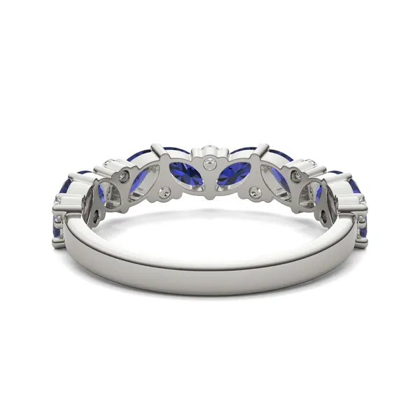 Sapphire Alternating Marcella Ring