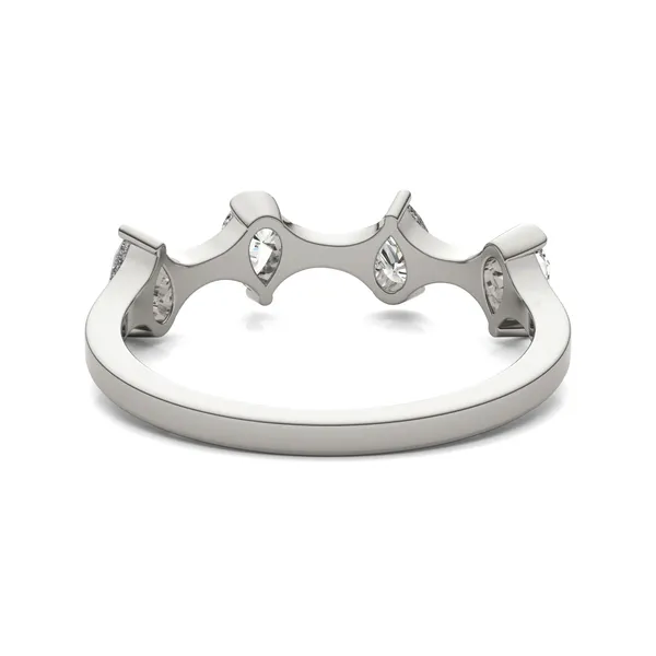 Four-Stone Hourglass Ring