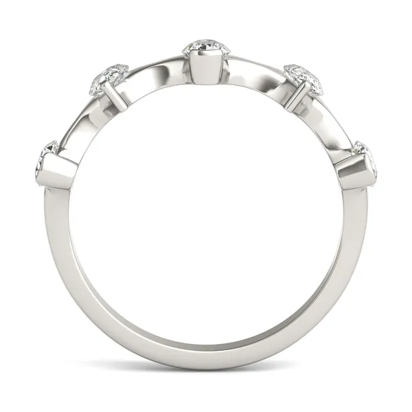 Five-Stone Hourglass Ring