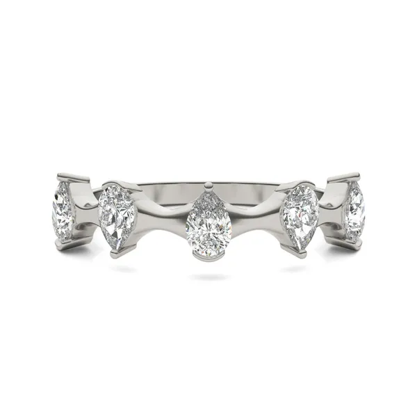 Five-Stone Hourglass Ring