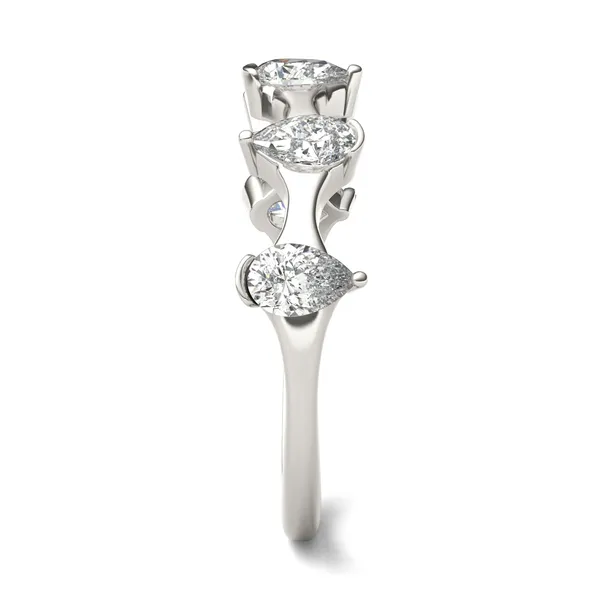Five-Stone Hourglass Ring