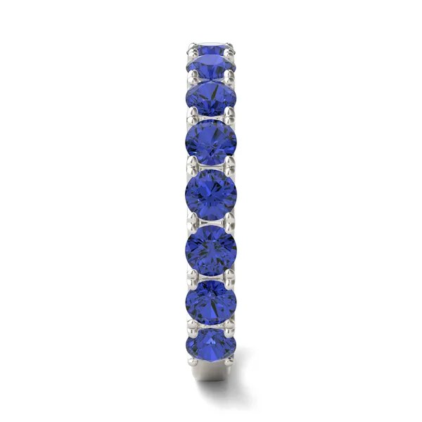 Sapphire Round Brilliant Voyager Ring