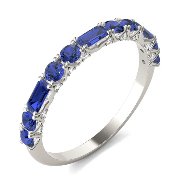 Sapphire Mixed Stone Voyager Ring