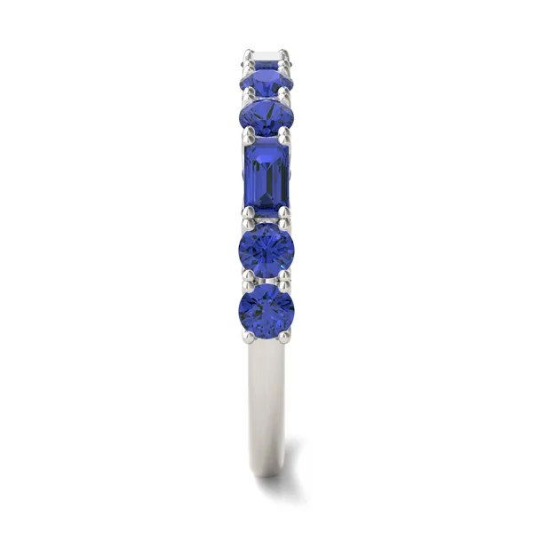 Sapphire Mixed Stone Voyager Ring