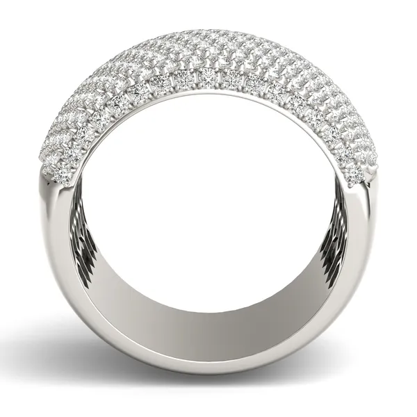 Purely Pavé Domed Ring