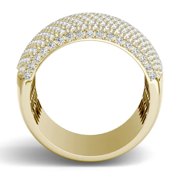 Purely Pavé Domed Ring