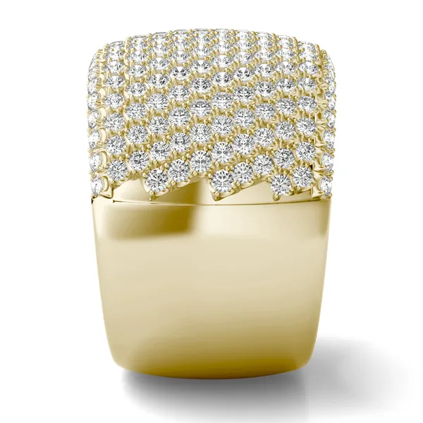 Purely Pavé Domed Ring