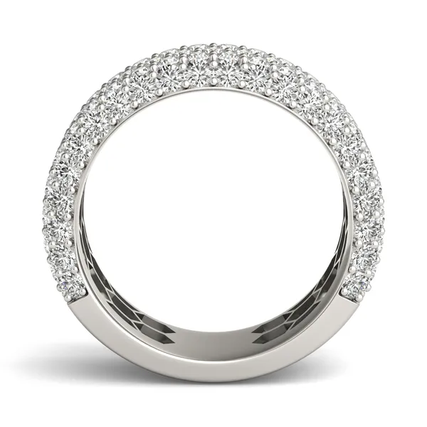 Five-Row Pavé Statement Ring