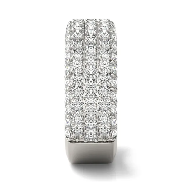 Five-Row Pavé Statement Ring