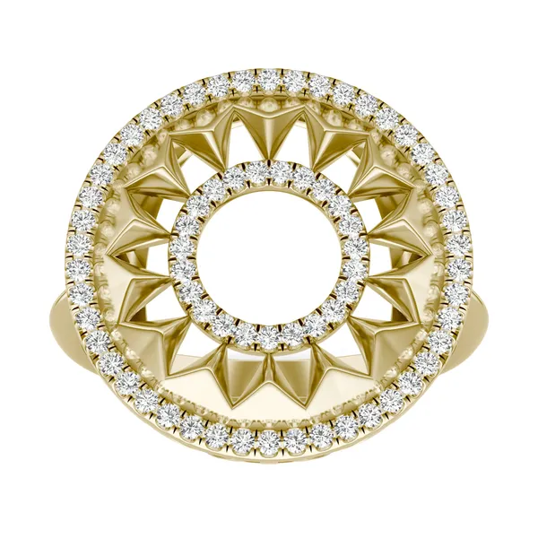 Duo Ouro Statement Ring