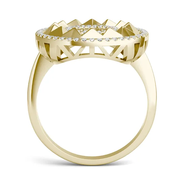 Duo Ouro Statement Ring