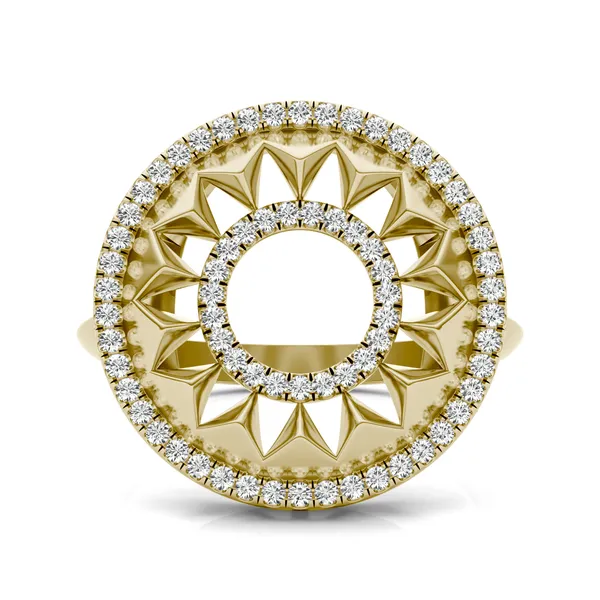 Duo Ouro Statement Ring