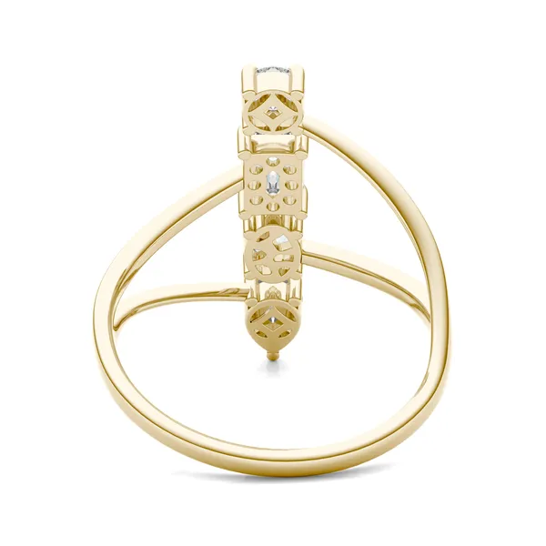 Four-Stone Stacked Statement Ring