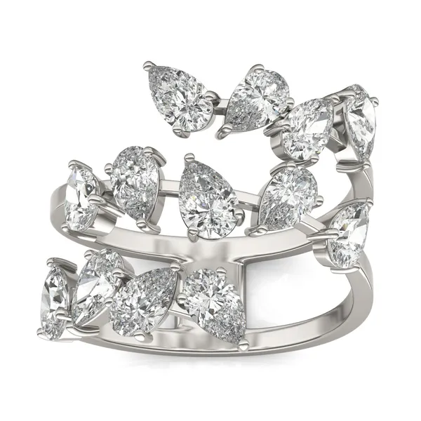 Pear Promenade Statement Ring