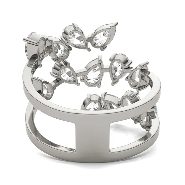 Pear Promenade Statement Ring