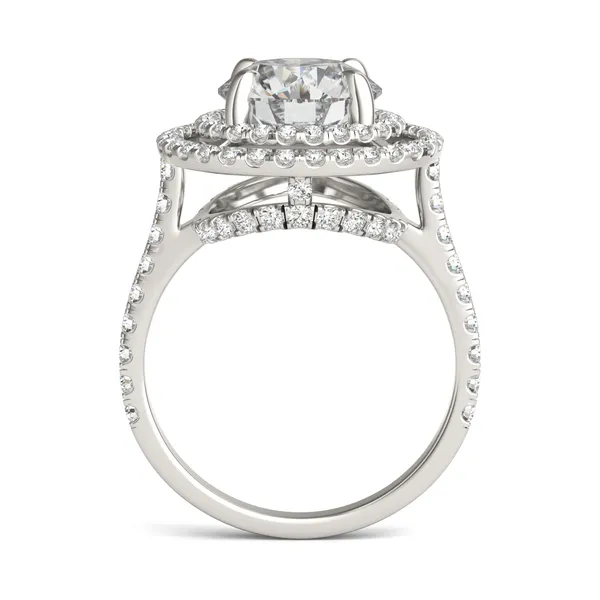 Aura Double Halo Statement Ring