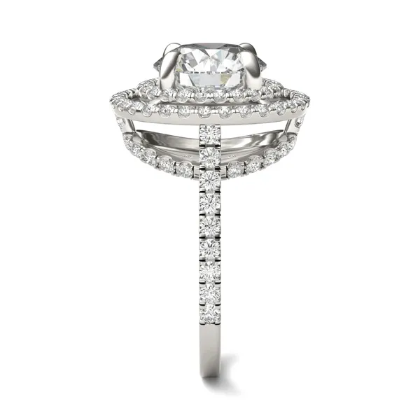Aura Double Halo Statement Ring