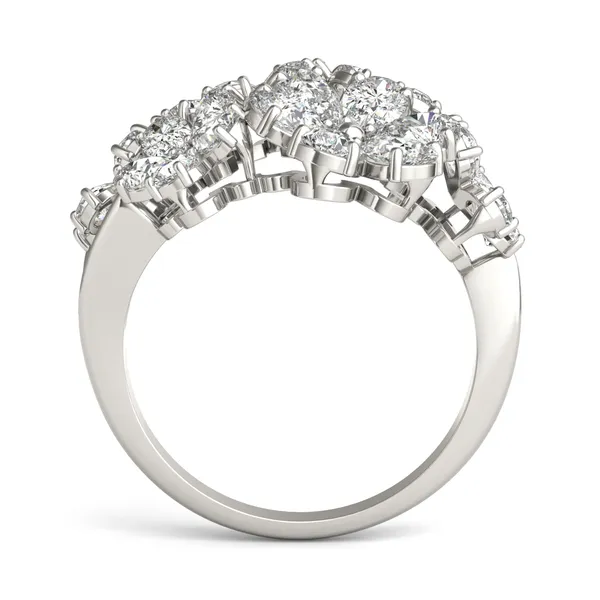 Viola Cluster Ring