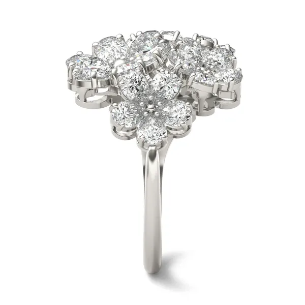 Viola Cluster Ring