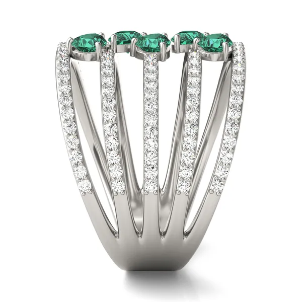 Emerald Helena Statement Ring