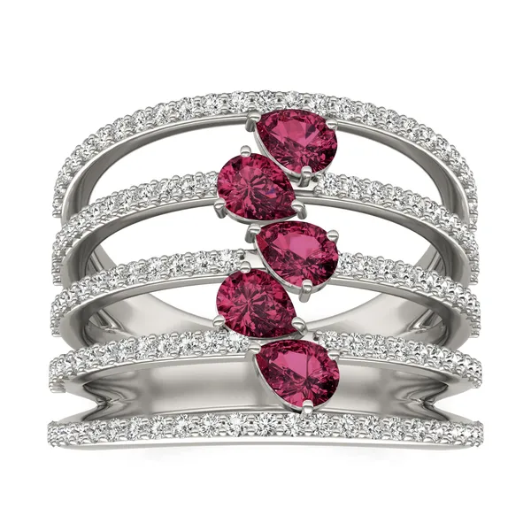 Ruby Helena Statement Ring