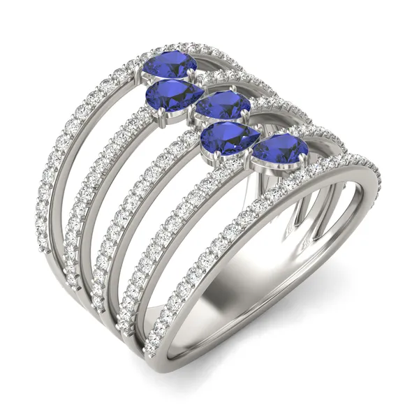 Sapphire Helena Statement Ring