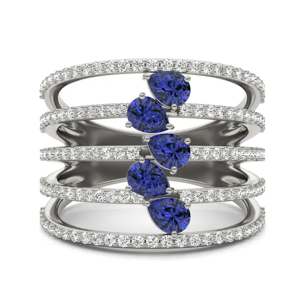 Sapphire Helena Statement Ring