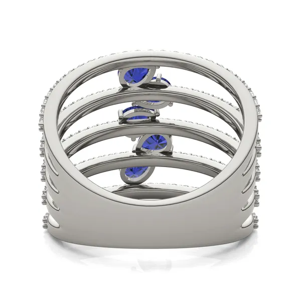 Sapphire Helena Statement Ring