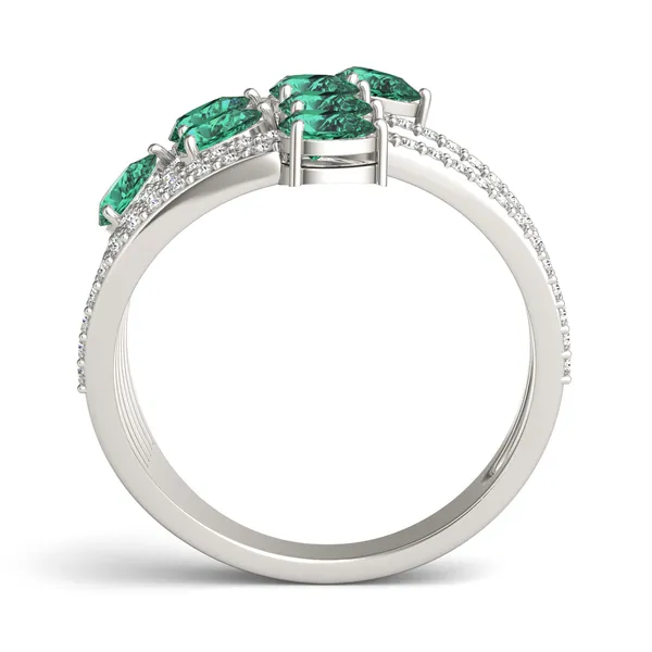 Emerald Athena Statement Ring