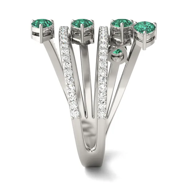 Emerald Athena Statement Ring