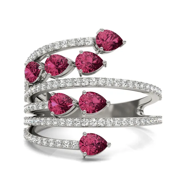 Ruby Athena Statement Ring