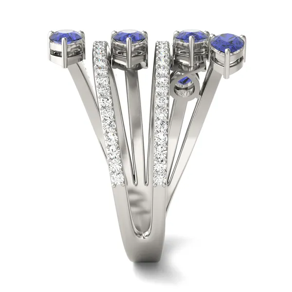Sapphire Athena Statement Ring