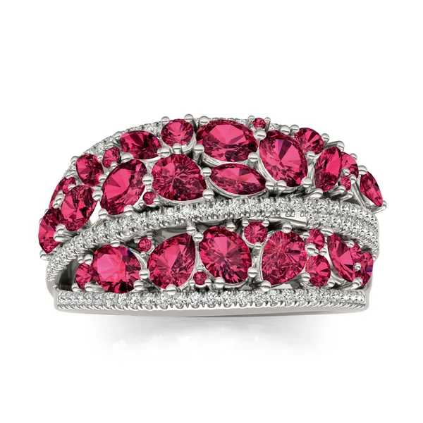 Ruby Seraphina Statement Ring