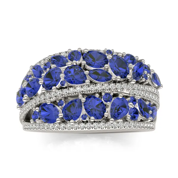 Sapphire Seraphina Statement Ring