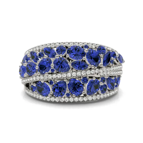Sapphire Seraphina Statement Ring