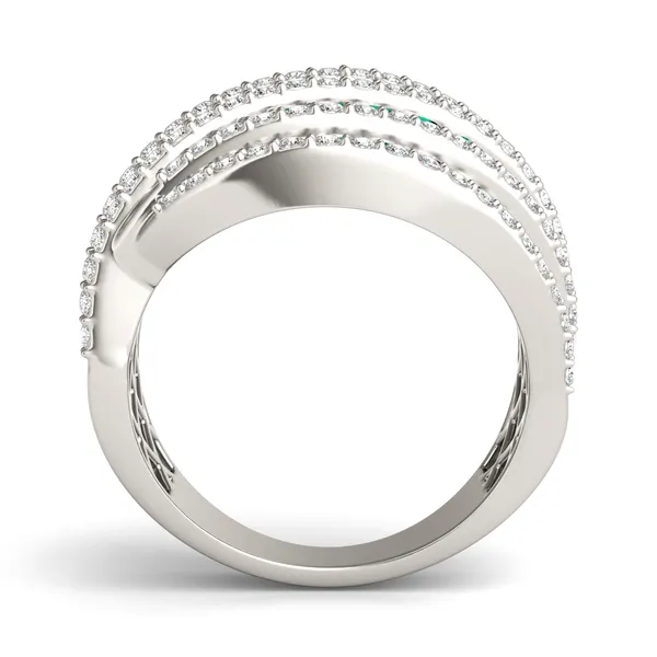 Emerald Marine Statement Ring