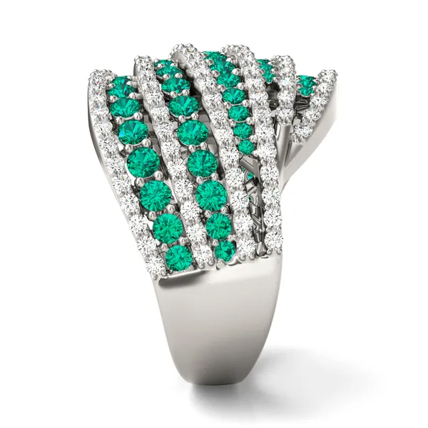 Emerald Marine Statement Ring